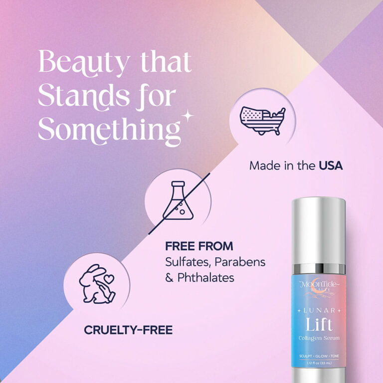 Moontide Beauty Lunar Lift Collagen Serum Benefits