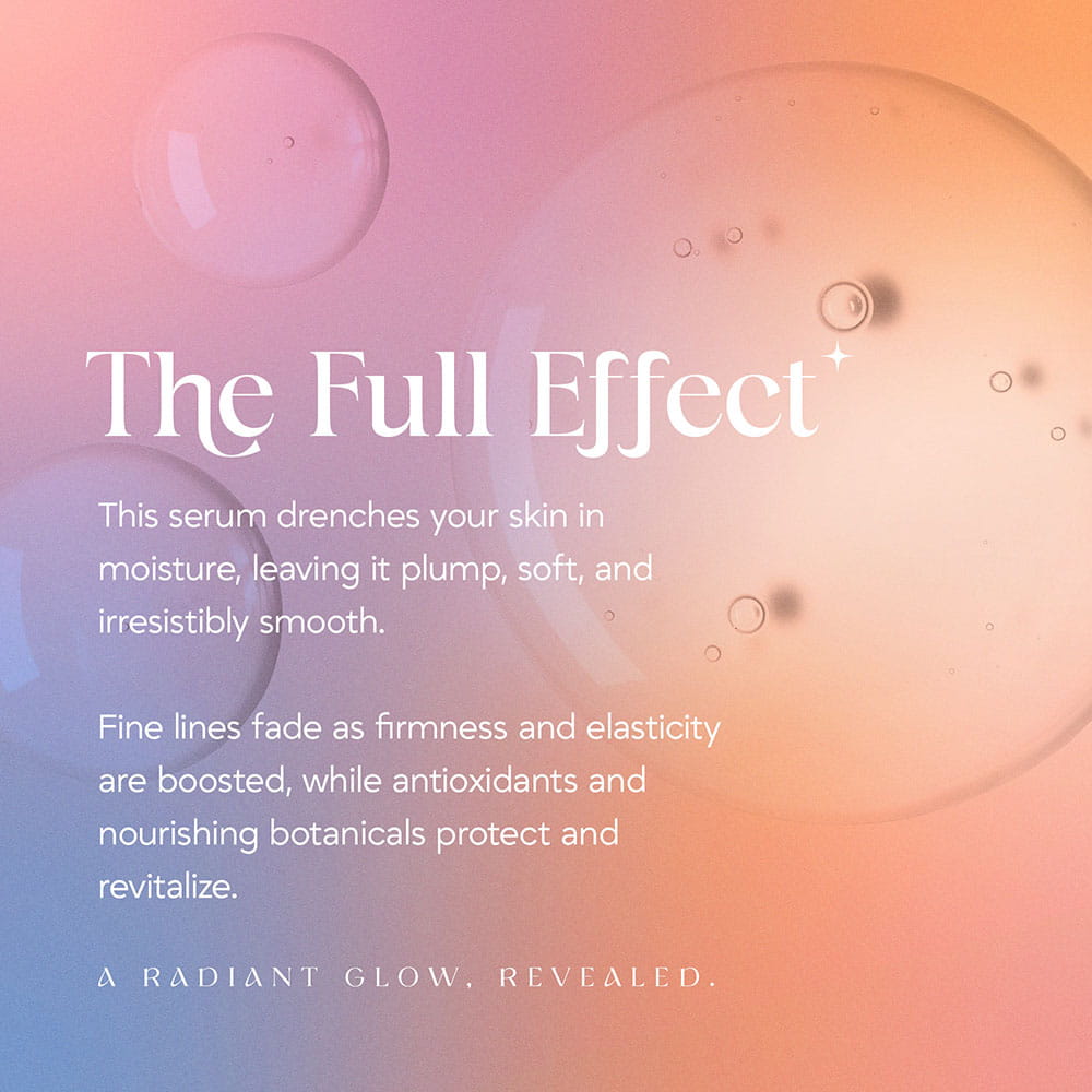 Moontide Beauty Lunar Lift Collagen Serum Effect